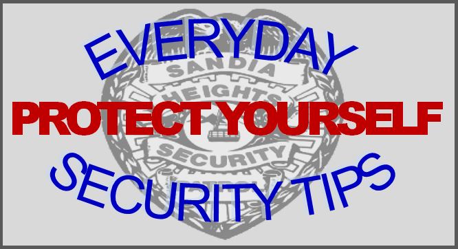 Security Tips 2020 Annual Water Quality Report